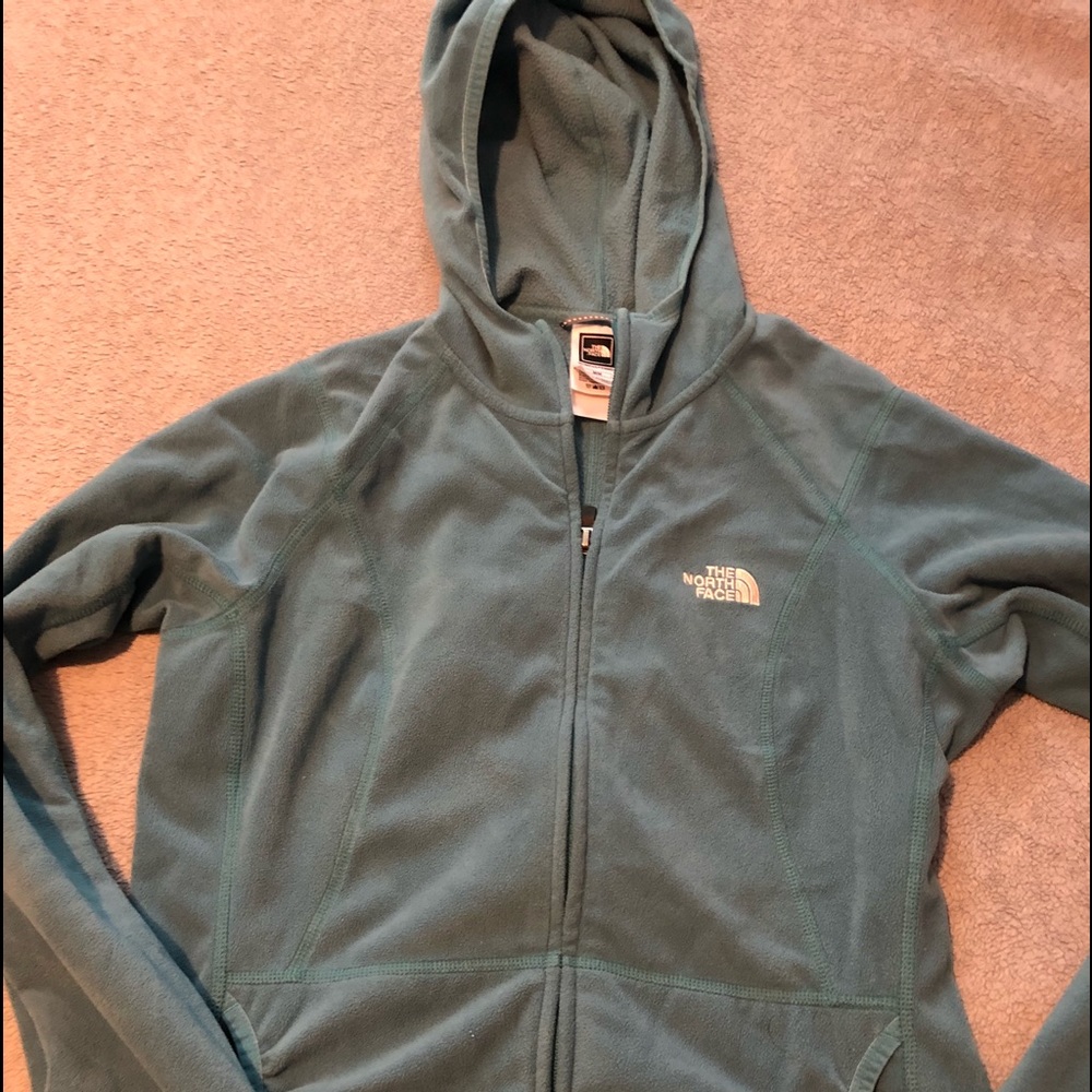 Women’s The North Face Teal Fleece Hoodie